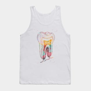 Human tooth structure Tank Top